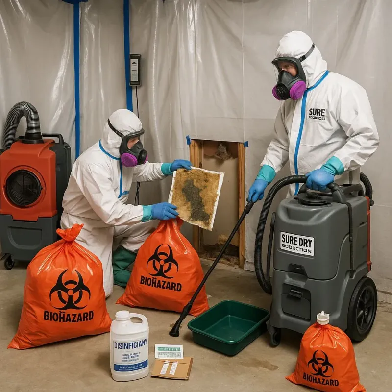 Contaminated Water Handling Protocols process in Winnsboro, LA