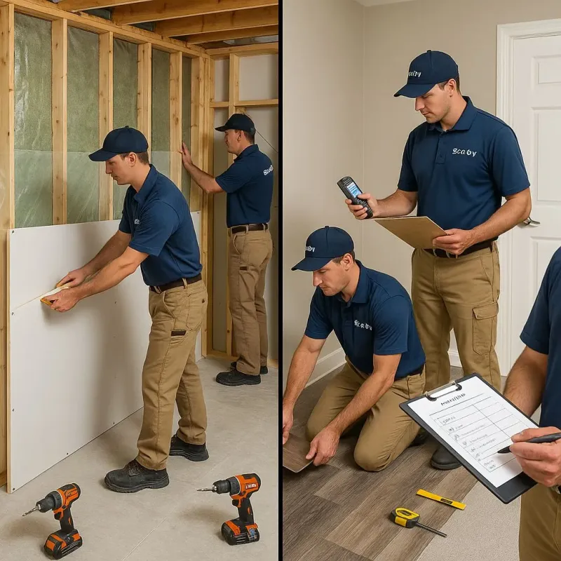 Repairs and Reconstruction process in Winnsboro, LA