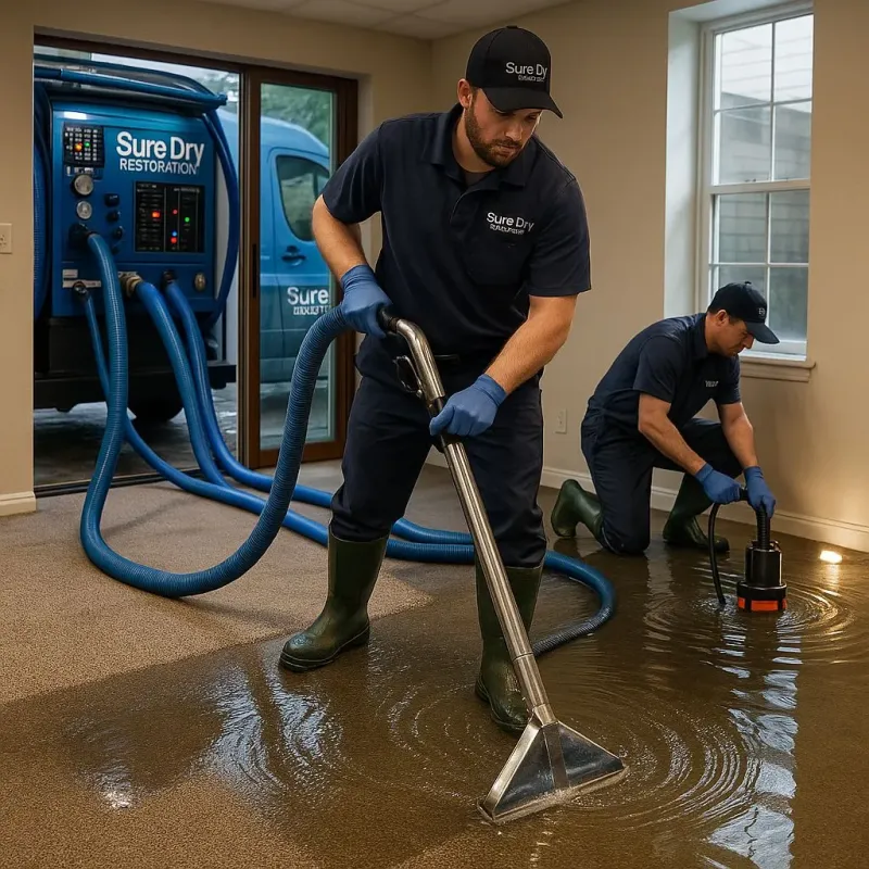Water Extraction and Removal process in Winnsboro, LA